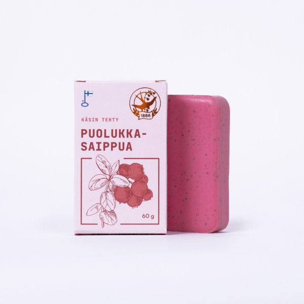 Puolukka saippua 60g